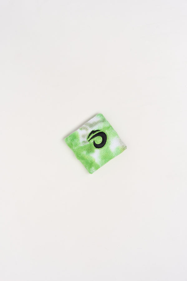 LOK Tyedye Wristband Green (Short)