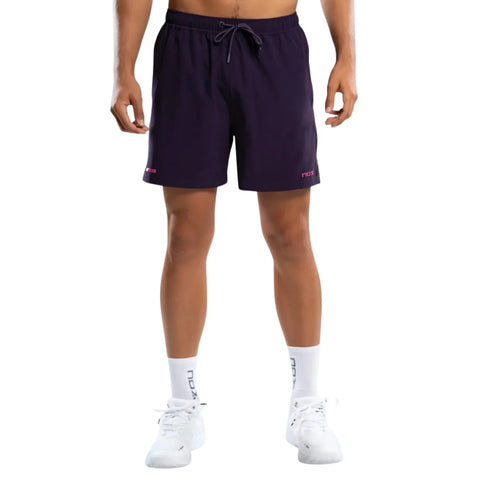 2026 Nox PRO Deep Purple padel shorts (Deep Purple) - front view