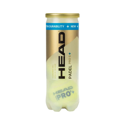 Head Pro S + Balls - tube of three balls
