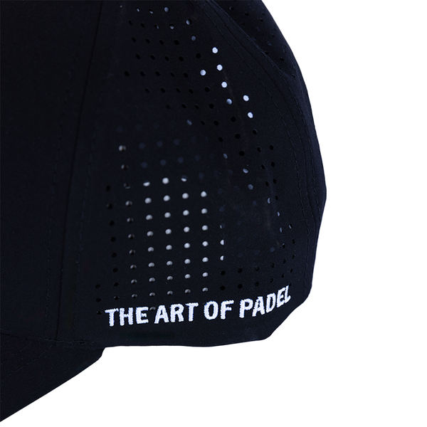 HYKO 6 PANEL CAP - BLACK
