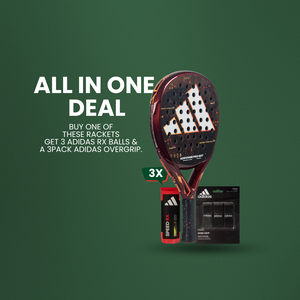 BUY A ADIDAS RACKET AND GET 3X ADIDAS RX BALLS PADELGEAR