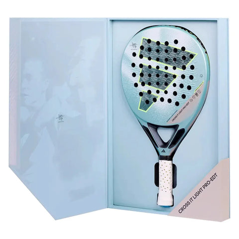 2026 Adidas Cross It Light Pro EDT padel racket - in its presentation box