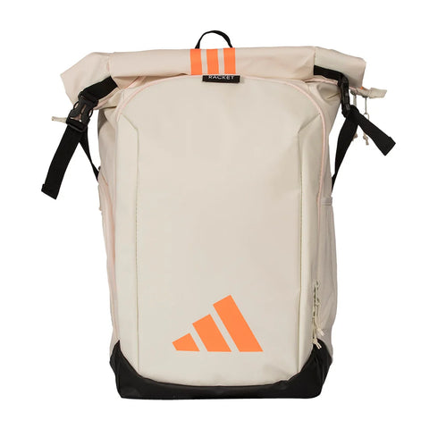 2026 Adidas Multigame Backpack (White) - front view