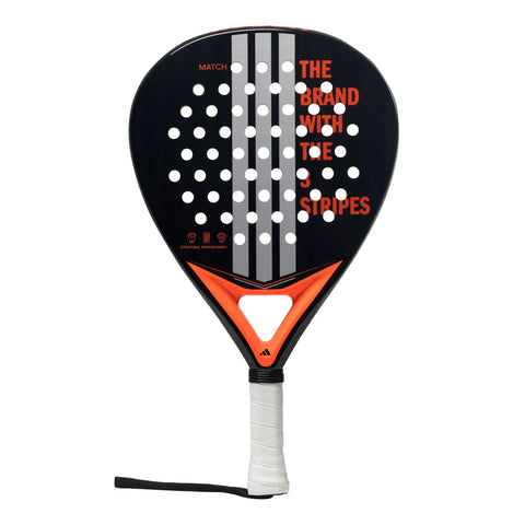 2025 Adidas Match Black 3.4 padel racket - front view