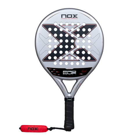 2027 Nox Pro Cup Rough Surface By Miguel Lamperti padel racket - front view