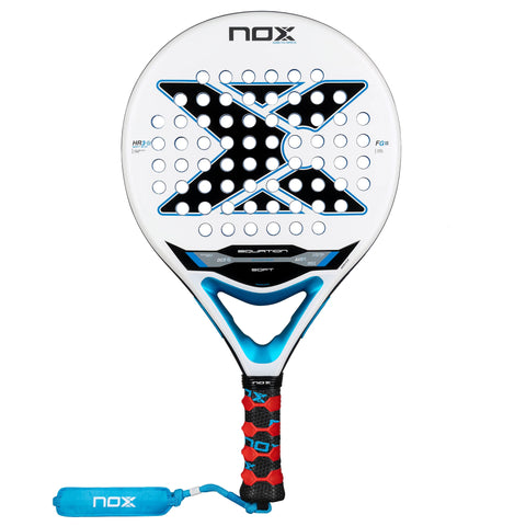 2026 Nox Equation Advanced Soft padel racket - front view
