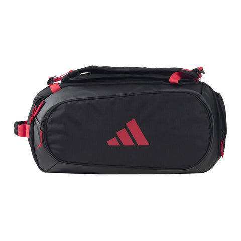 2025 Adidas Tour 3.4 padel racket bag (Black) - front view