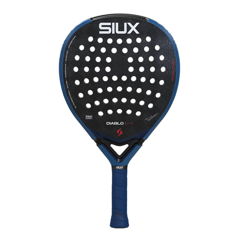 2026 Siux Diablo Pro Royal Blue padel racket - front face