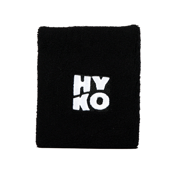 HYKO WRISTBAND (WHITE ON BLACK)
