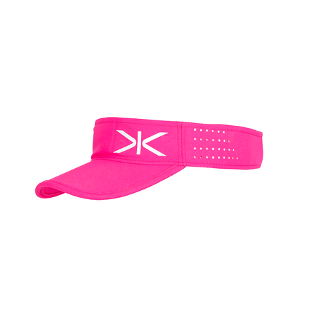 Kupe Pink Visor - three-quarter side view on a white background