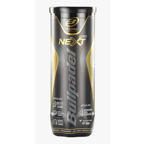 Bullpadel Next Pro Balls - tube of three balls