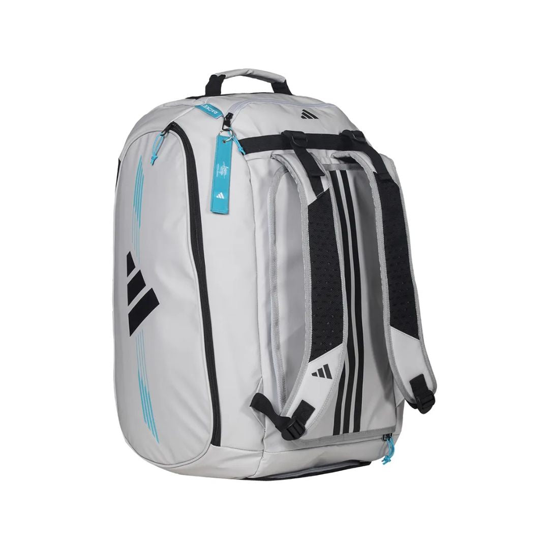 Adidas Protour Racket Bag 3.4 - angled three-quarter view
