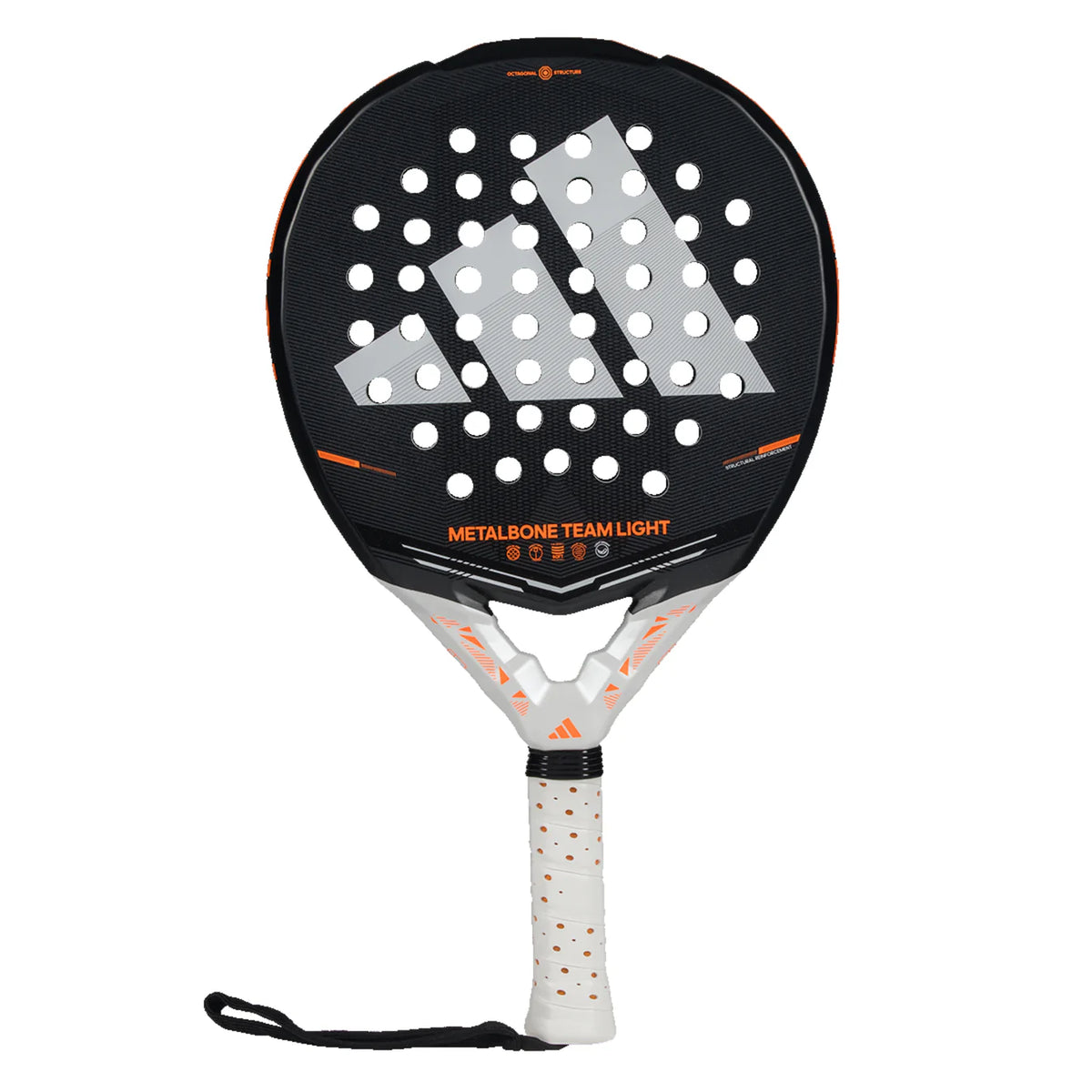 2026 Adidas Metalbone Team Light padel racket - front face