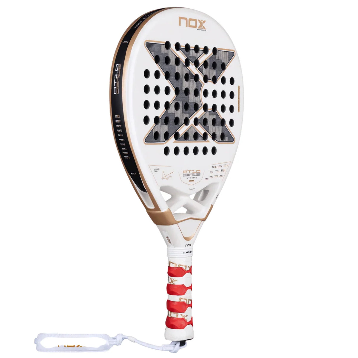 2026 Nox AT10 Genius 12K Alum By Agustin Tapia padel racket - reverse face
