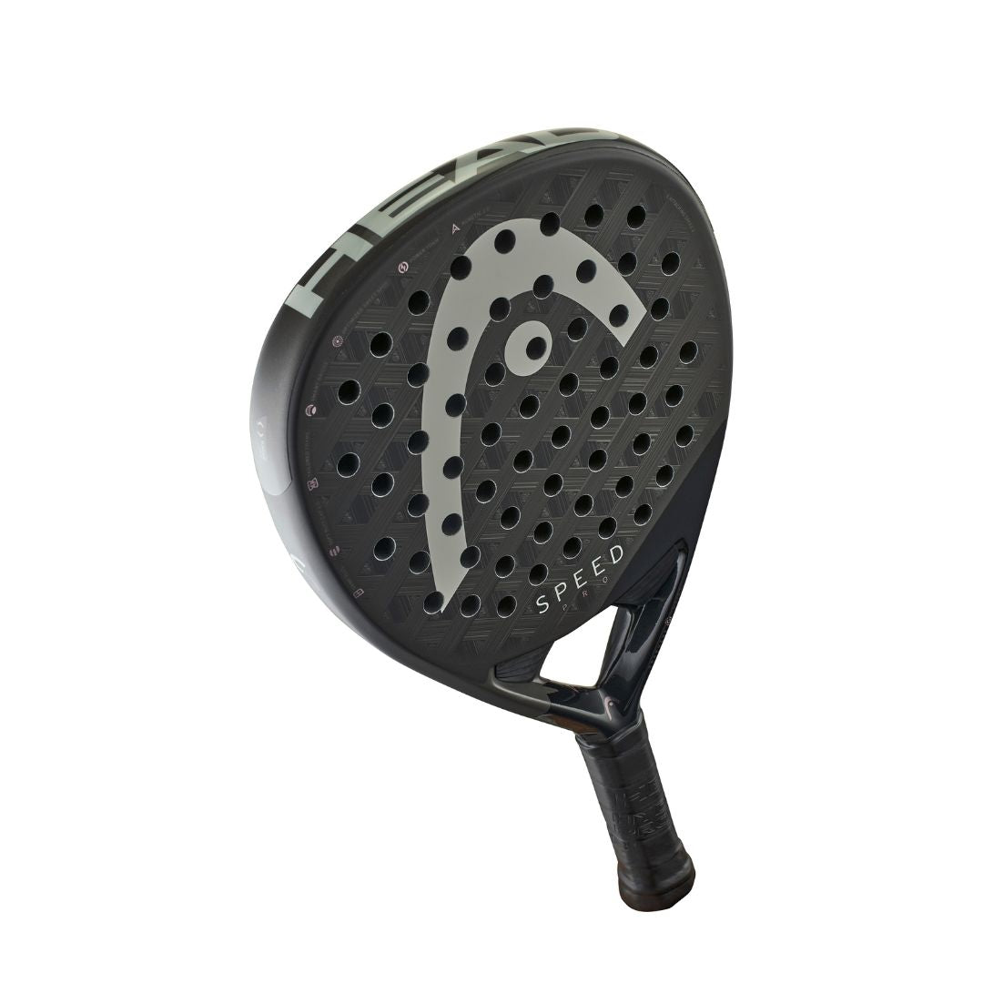 2025 Head Speed Pro padel racket - angled three-quarter view