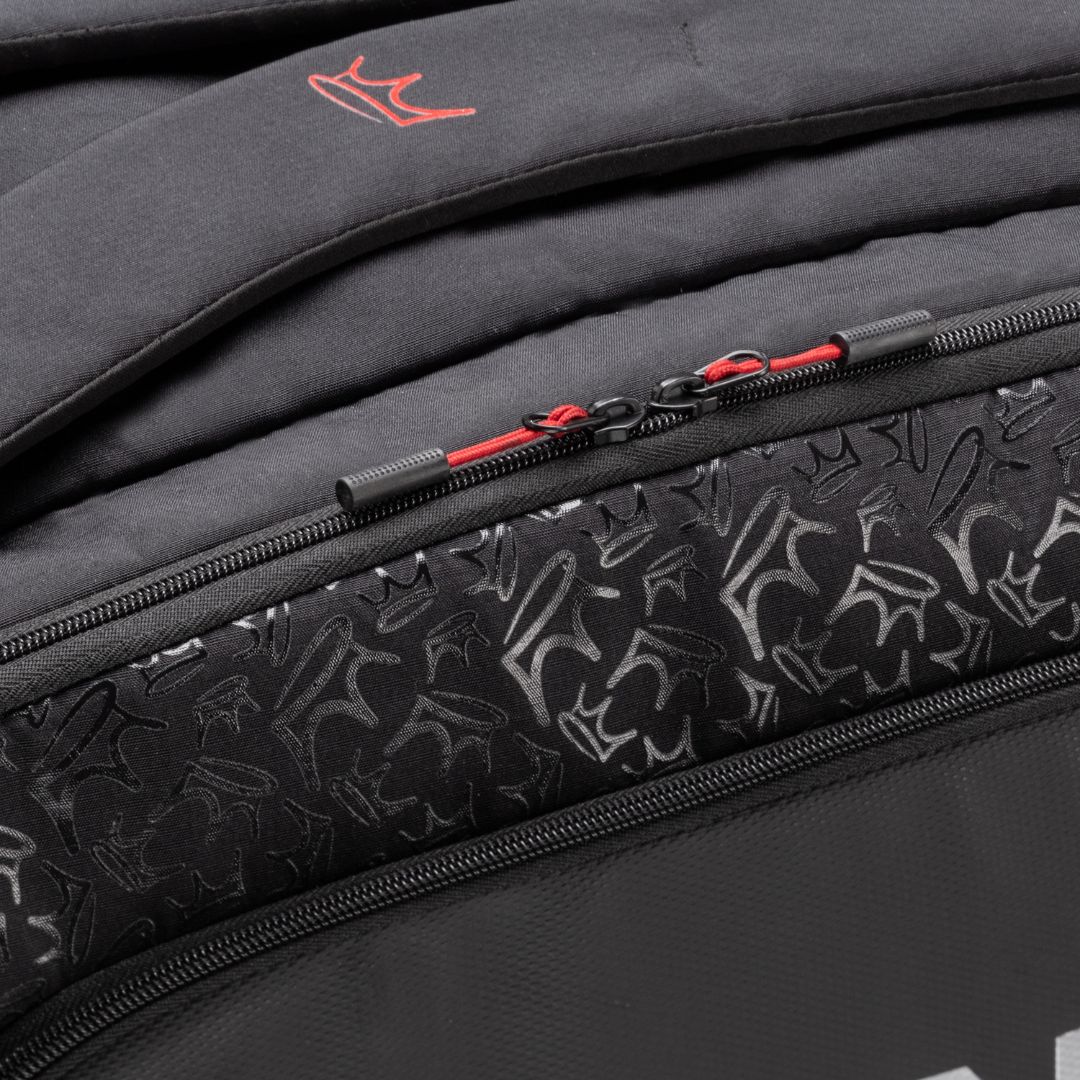 Head Coello Pro X Duffle Bag - open, showing the interior compartments