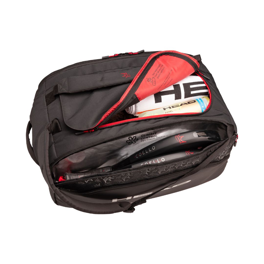 Head Coello Pro X Duffle Bag - top-down view