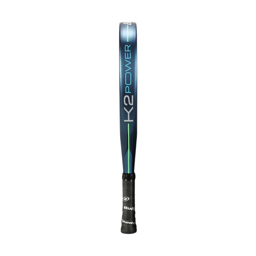 2025 Bullpadel K2 Power padel racket - edge-on profile view