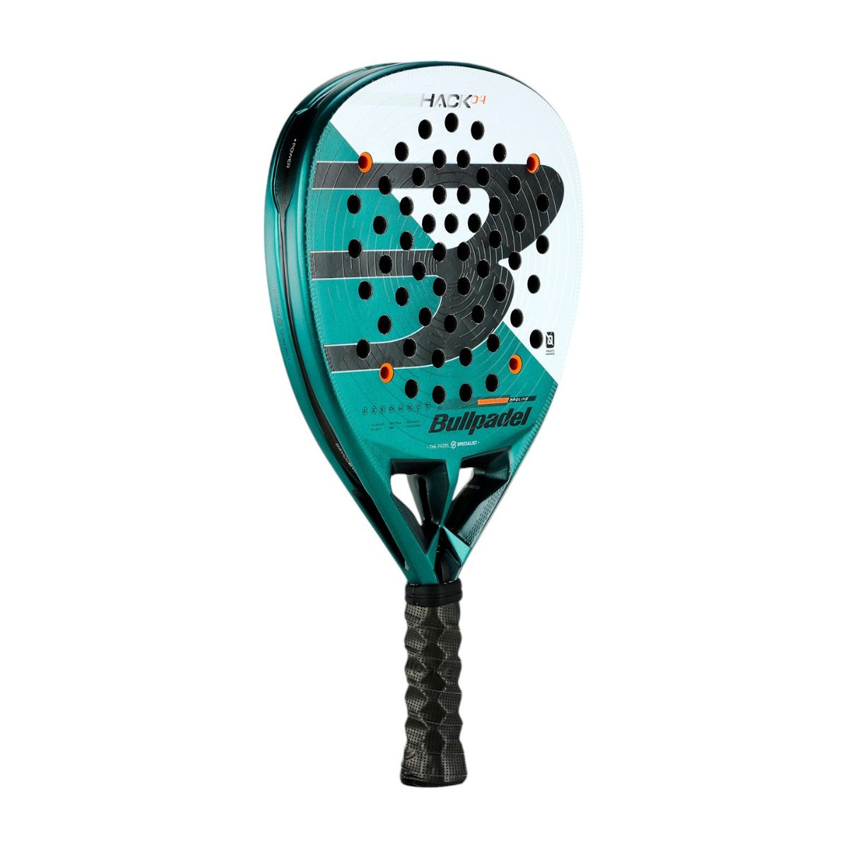 2025 Bullpadel Hack 04 padel racket - reverse face