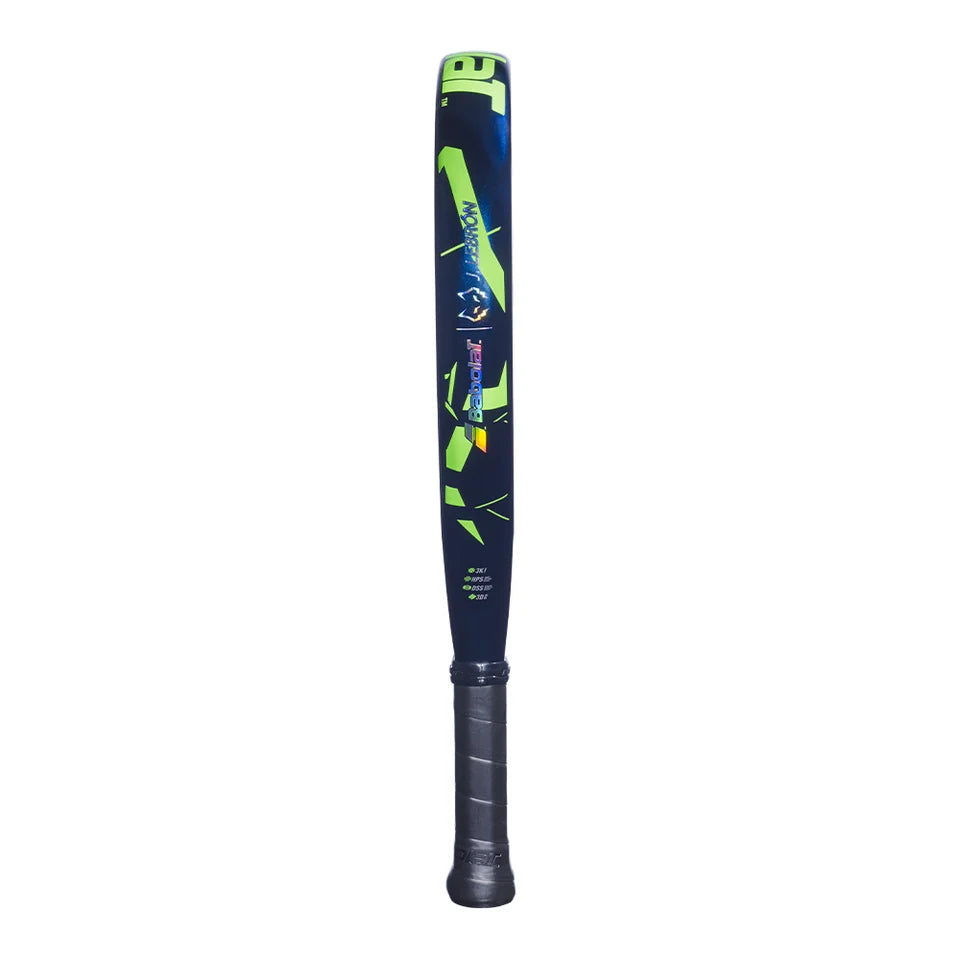 2026 Babolat LeBron Viper 3.0 FW padel racket - edge-on profile view