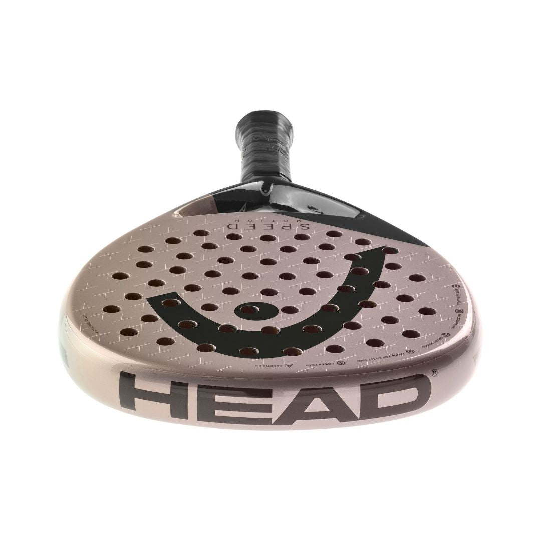 2025 Head Speed Motion padel racket - laid flat showing the frame top