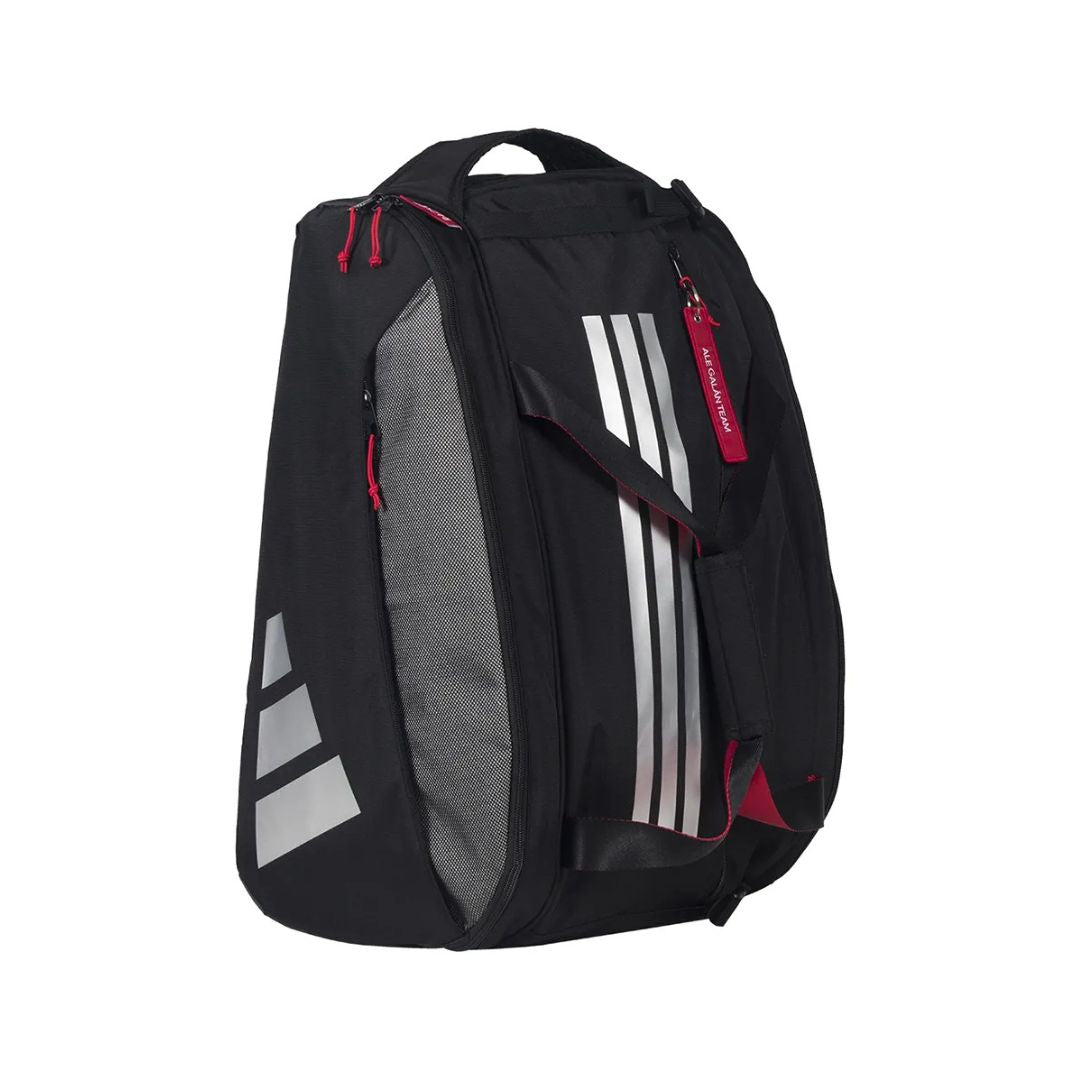 Adidas Multigame Racket Bag 3.4 - rear view showing the harness