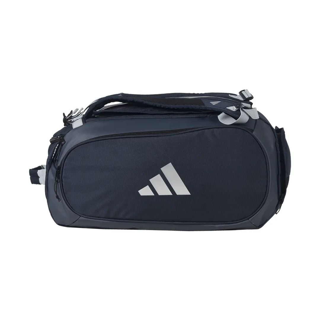 Adidas Racket Bag Tour Blue - side profile view