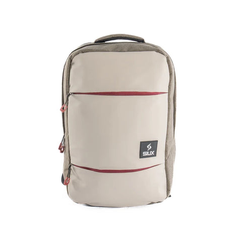 2026 Siux Trial Gray padel backpack - front view