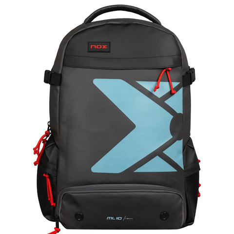 Nox ML10 Team padel backpack (Black) - front view