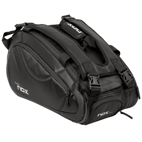 2025 Nox Pro Series Black padel bag - front view