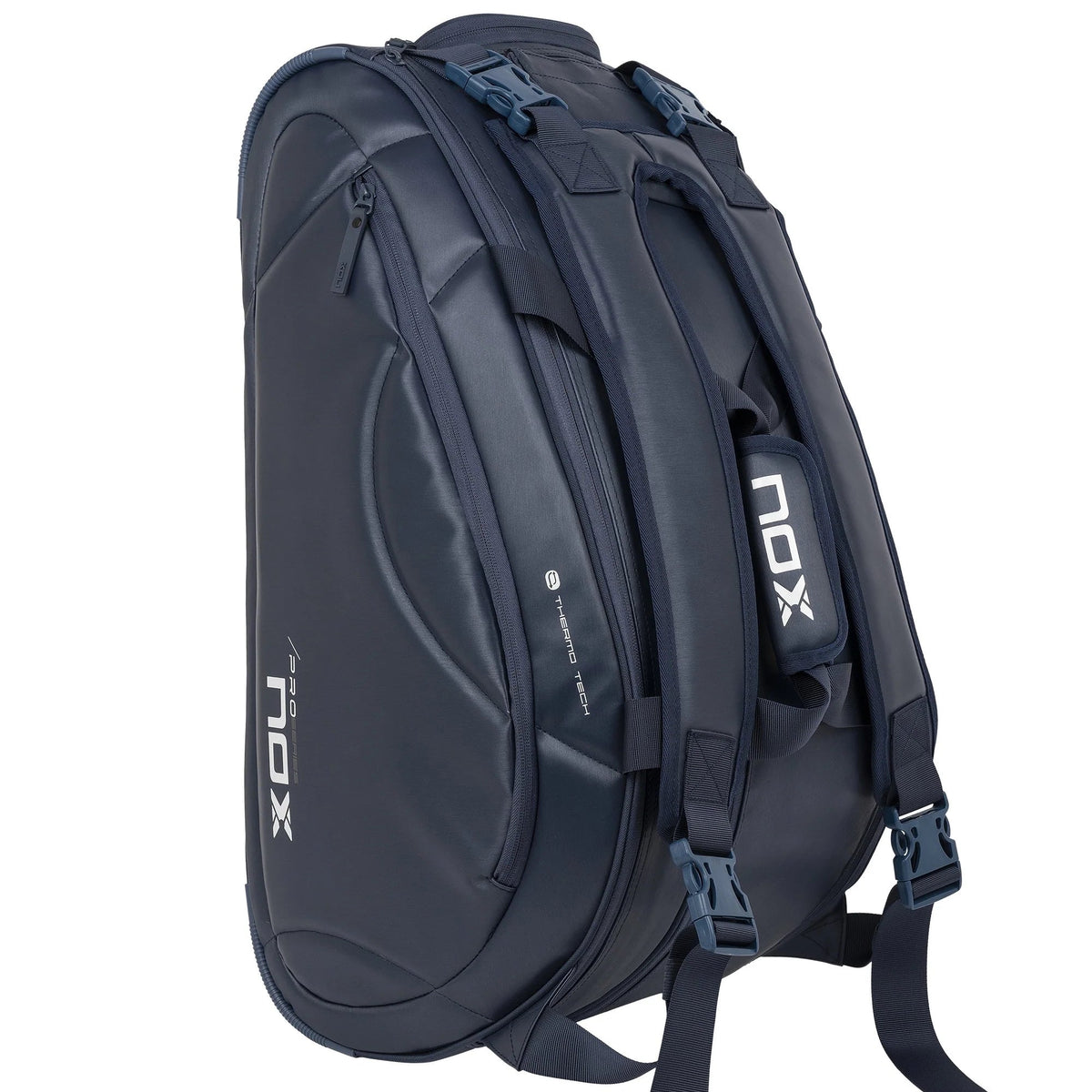 2025 Nox Pro Series Navy padel bag - angled view