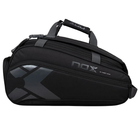 2025 Nox Street Series padel racket bag (Black/Grey) - side view