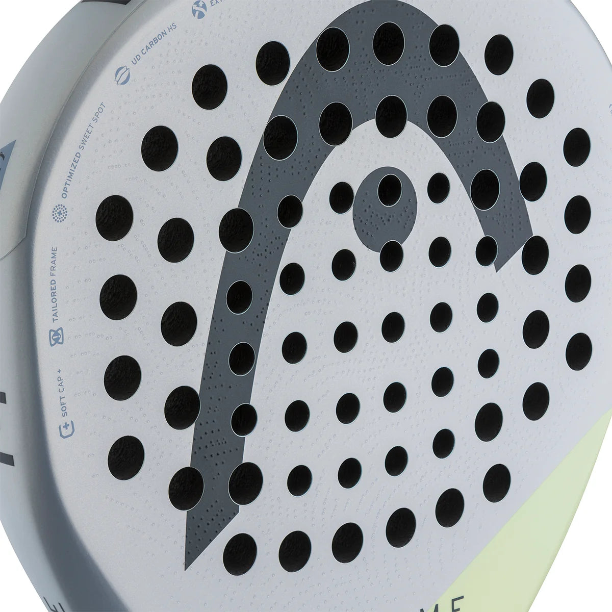 Head Extreme Motion padel racket - textured playing-surface detail
