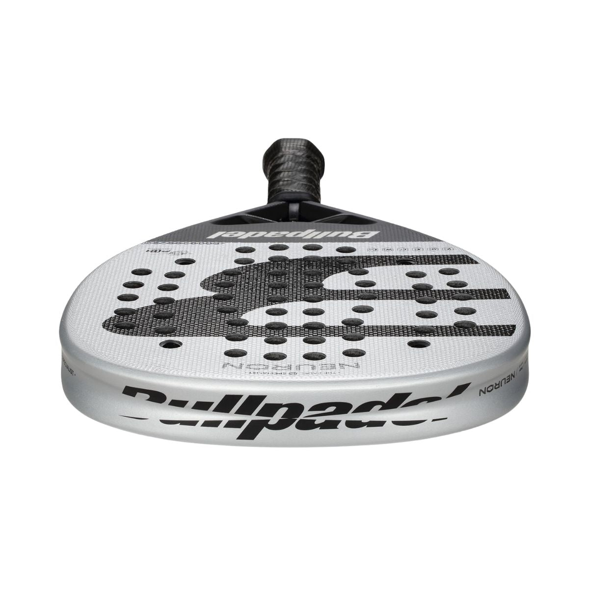 2025 Bullpadel Neuron padel racket - laid flat showing the frame top