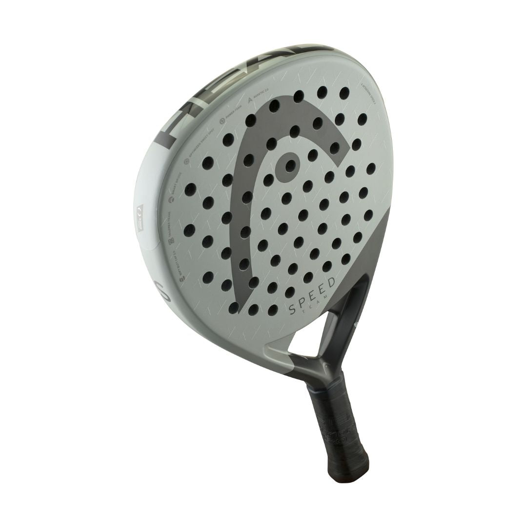 2025 Speed Team padel racket - angled three-quarter view