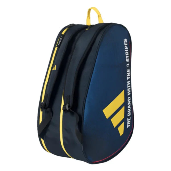 2025 Adidas Racketbag Control Blue 3.4 - angled three-quarter view