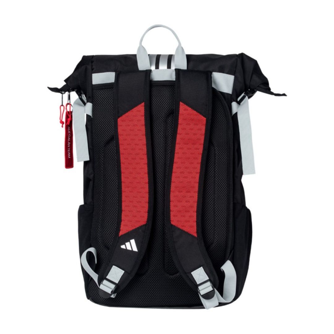 Adidas Multigame Backpack 3.4 - rear view showing the harness