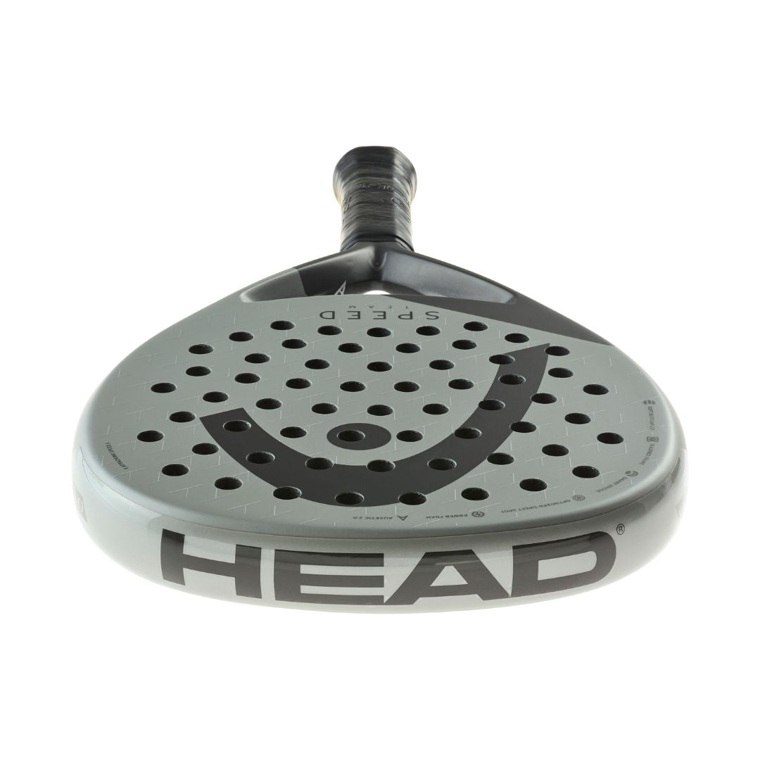 2025 Speed Team padel racket - laid flat showing the frame top