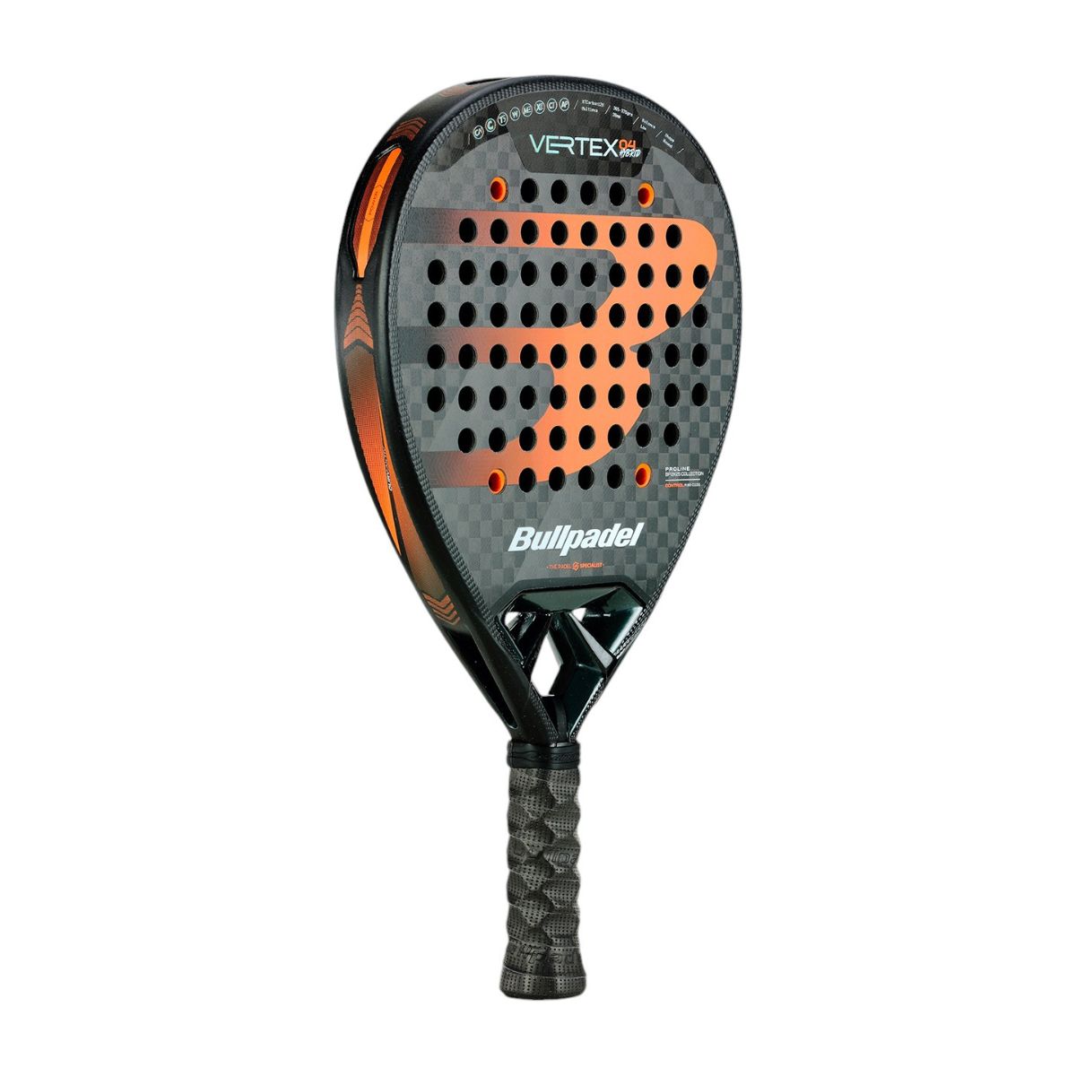 2025 Bullpadel Vertex 04 Hybrid padel racket - reverse face