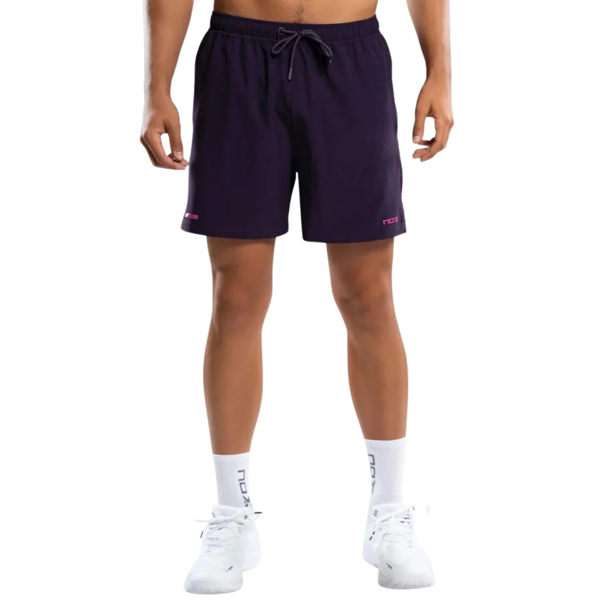 2026 Nox PRO Deep Purple padel shorts (Deep Purple) - front view