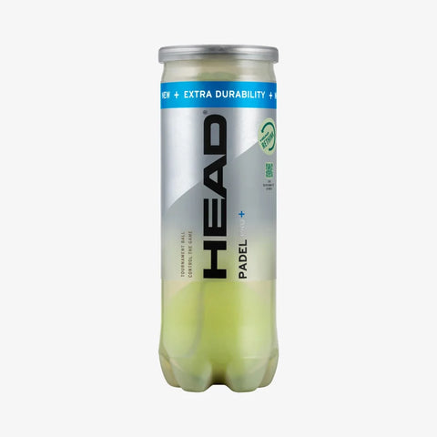 Head Pro + padel balls - tube of three balls