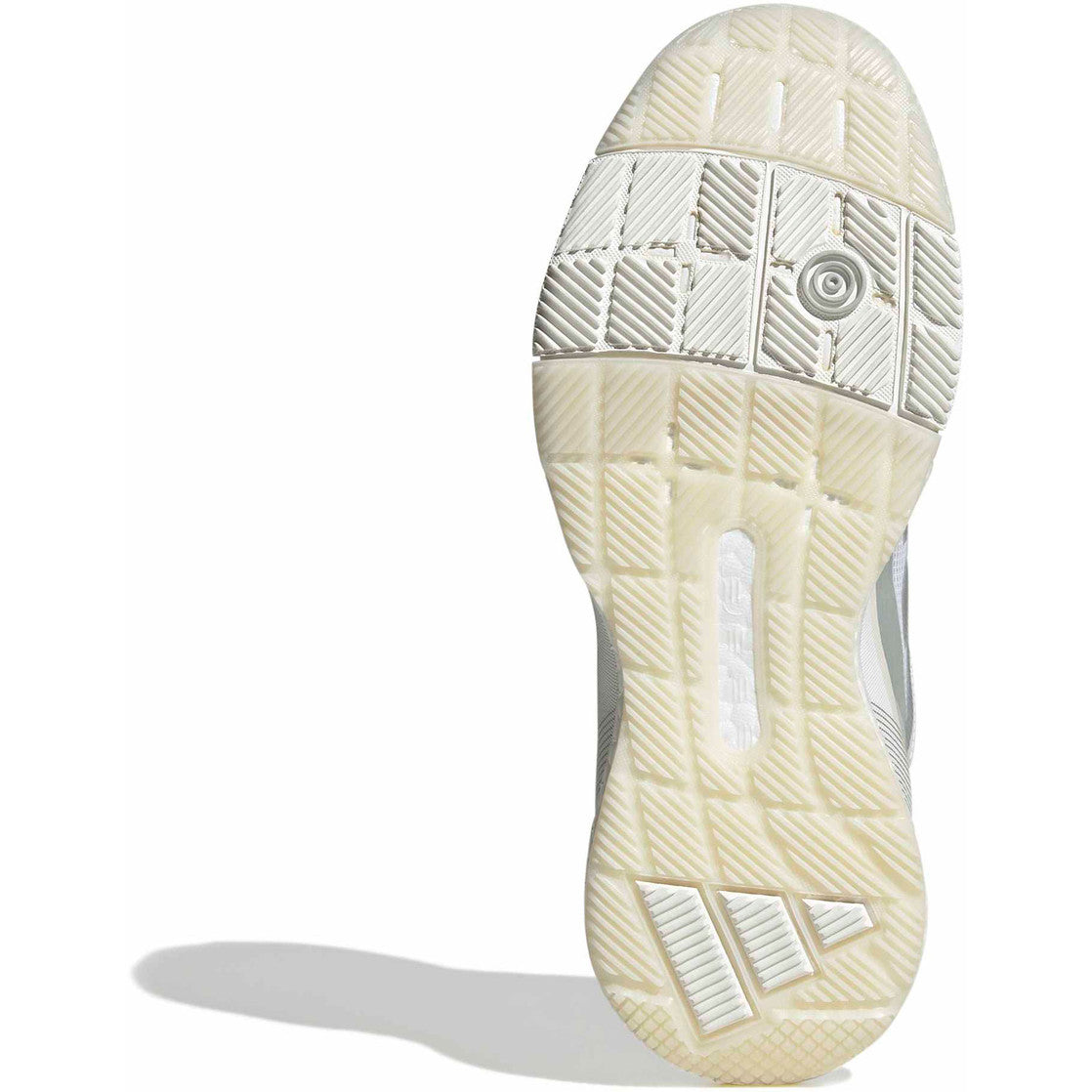2026 Adidas Crazyquick Boost White/Silver padel shoes - outsole tread pattern