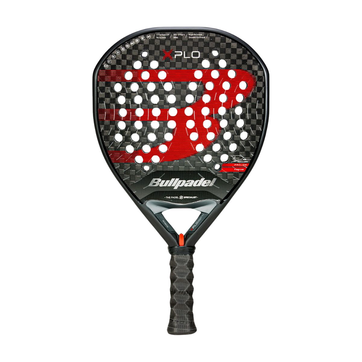 2025 Bullpadel Xplo padel racket - front face