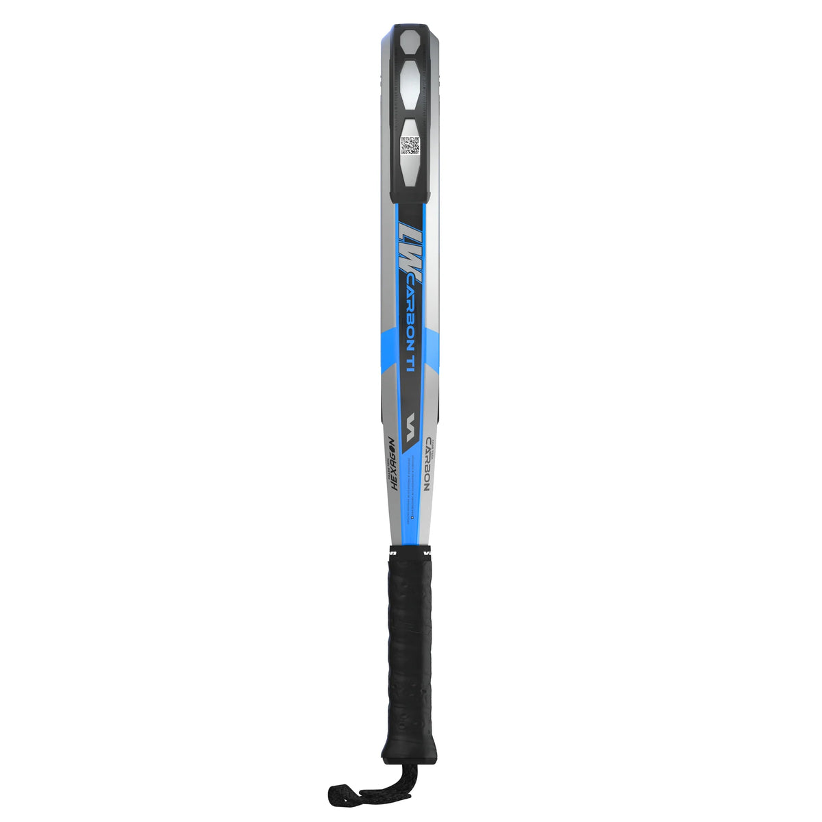 2026 Varlion LW Carbon Ti padel racket - edge-on profile view