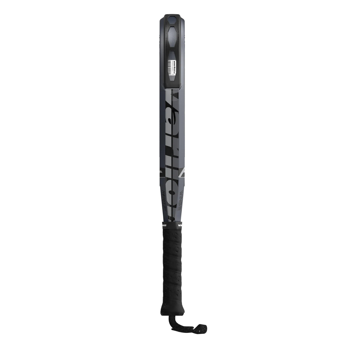 2026 Varlion Bourne Carbon Platinum padel racket - edge-on profile view