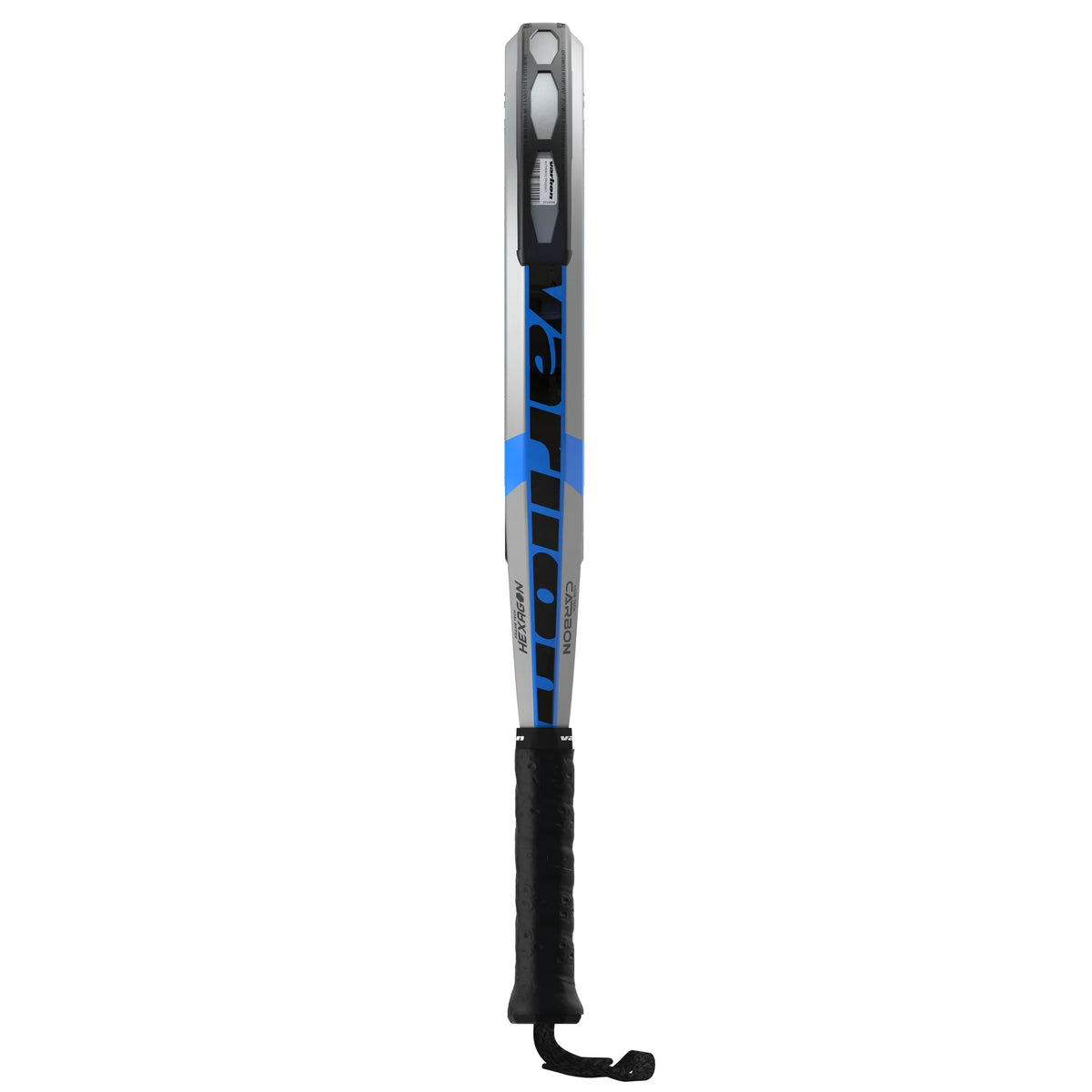 2026 Varlion LW Carbon Ti padel racket - edge view showing the model name on the frame