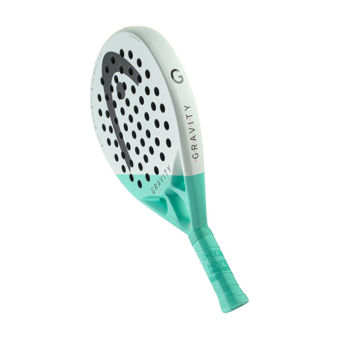 Head Gravity Motion padel racket - angled view of the face