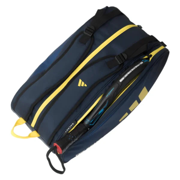 2025 Adidas Racketbag Control Blue 3.4 - angled view from above