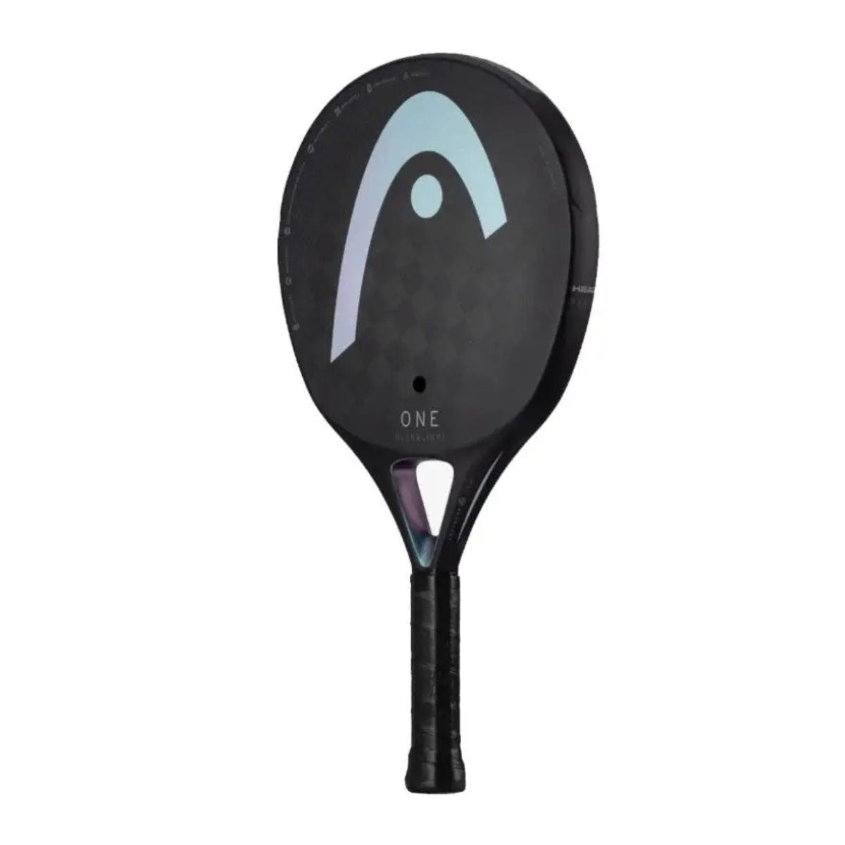Head Ultralight One (Black) padel racket - reverse face