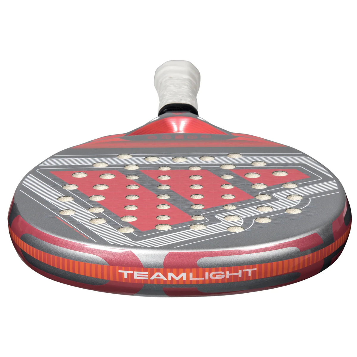 2026 Adidas CrossIt Team Light padel racket - laid flat showing the face and branding